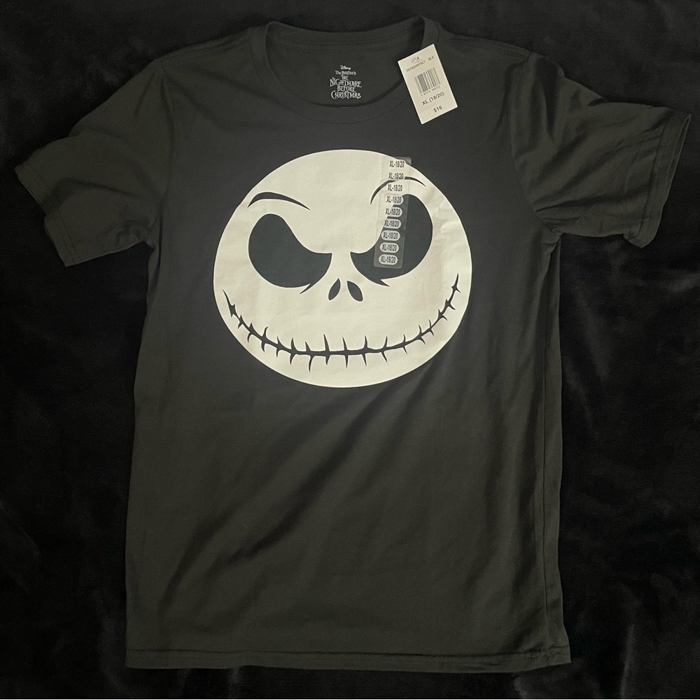 Disney Black and White Short Sleeve Tee
